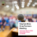 CYB – Crop Farmers Meeting – 15 May – 6:30 PM